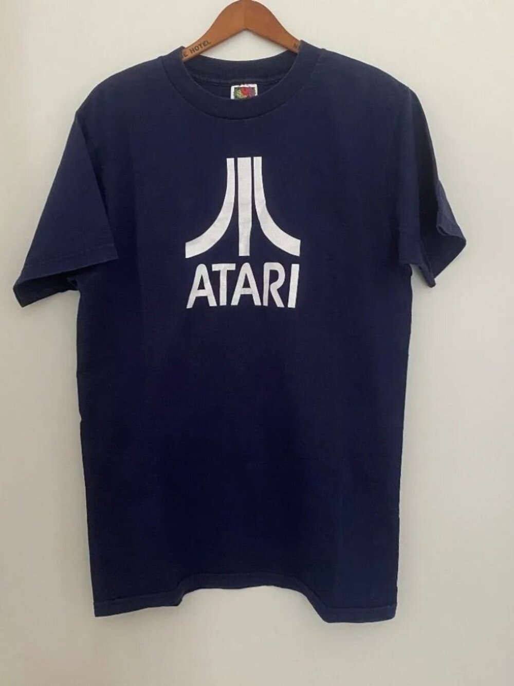 VINTAGE 90S ATARI VIDEO GAME LOGO T-SHIRT SIZE MEDIUM